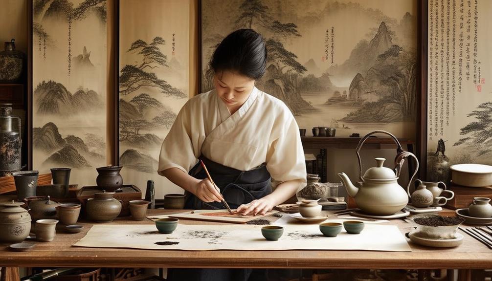 tea s artistic cultural significance