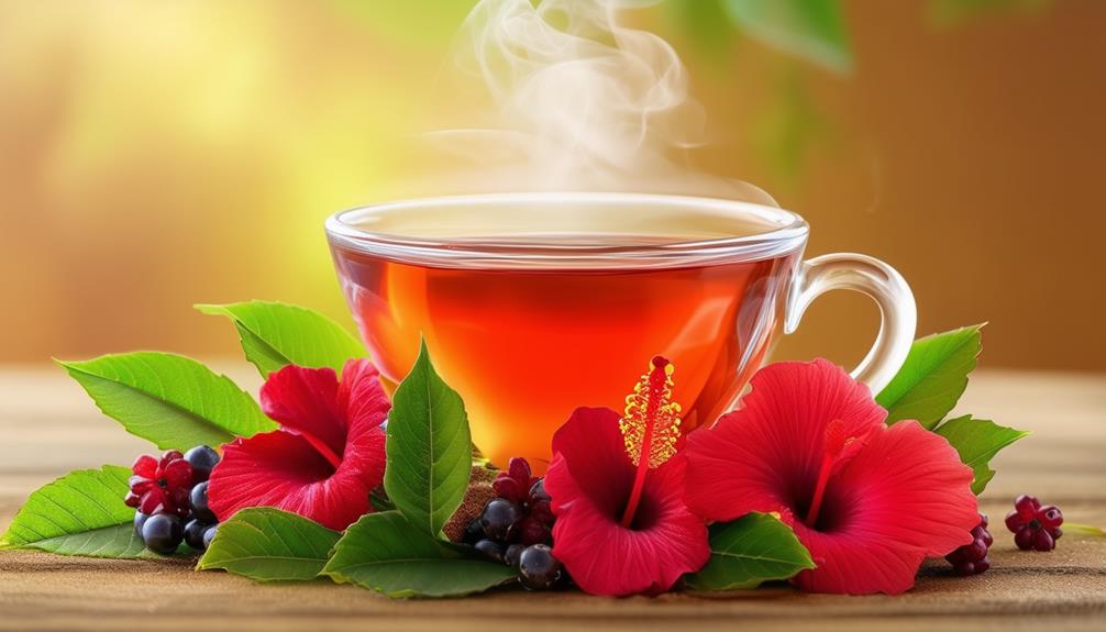 herbal tea promotes wellness