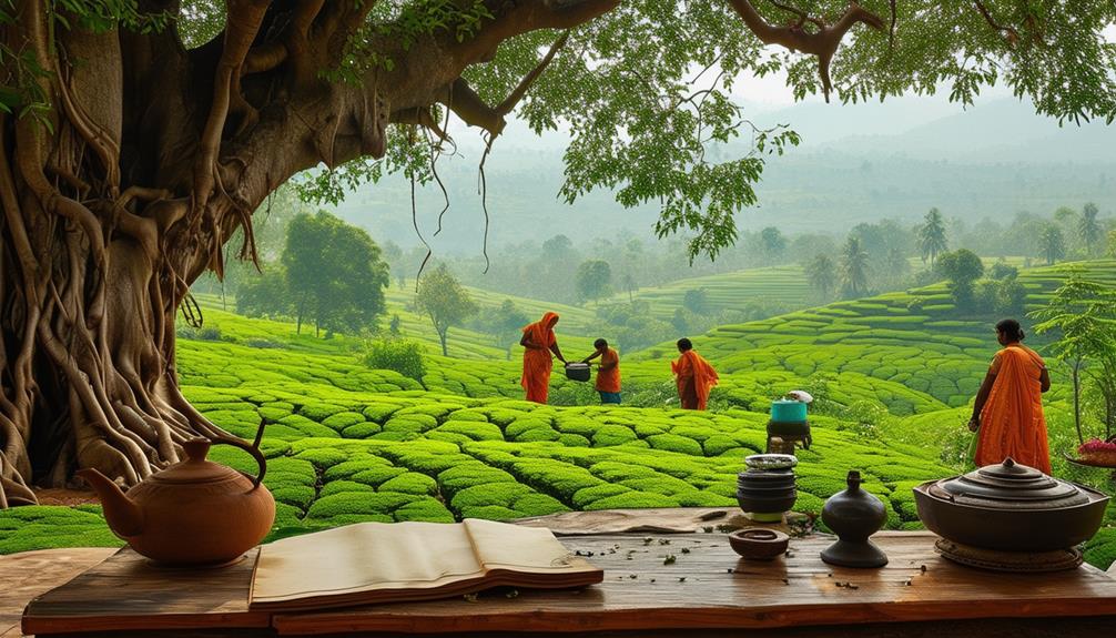 indian tea production history