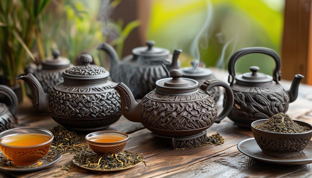 high quality cast iron teapots