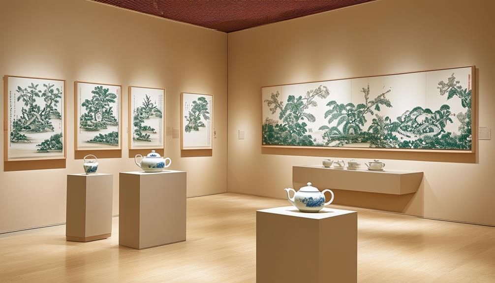 tea art showcases culture