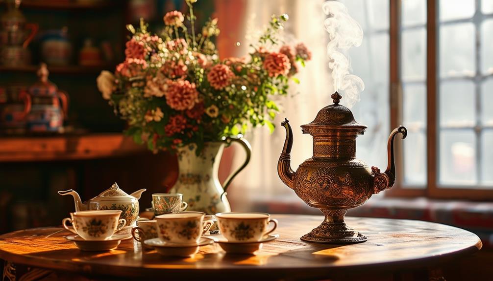 strong and aromatic russian tea