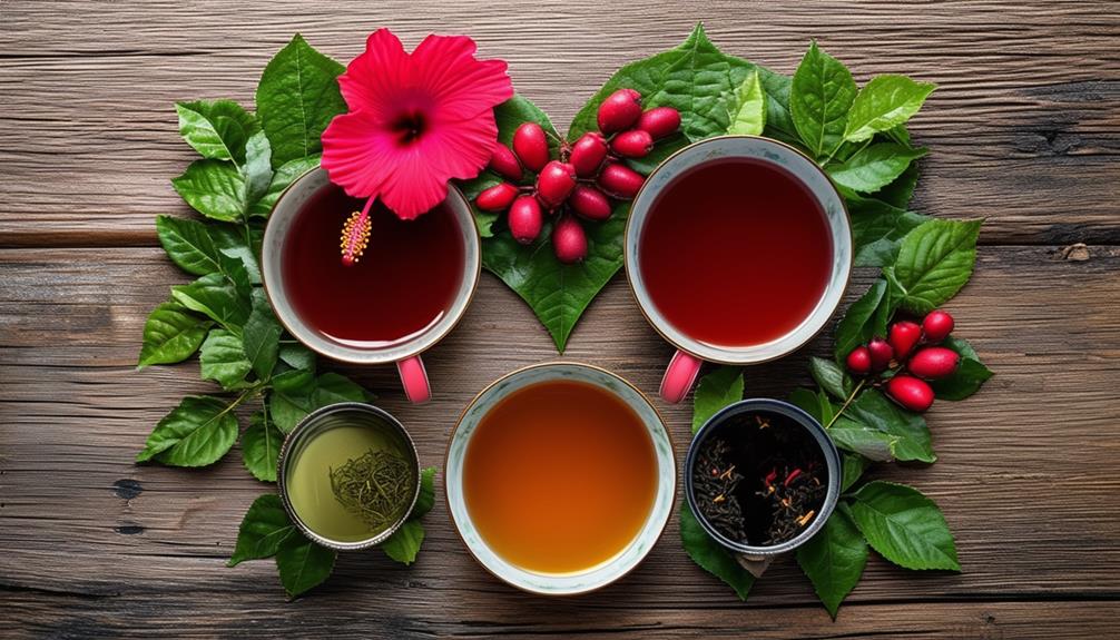 heart healthy tea varieties