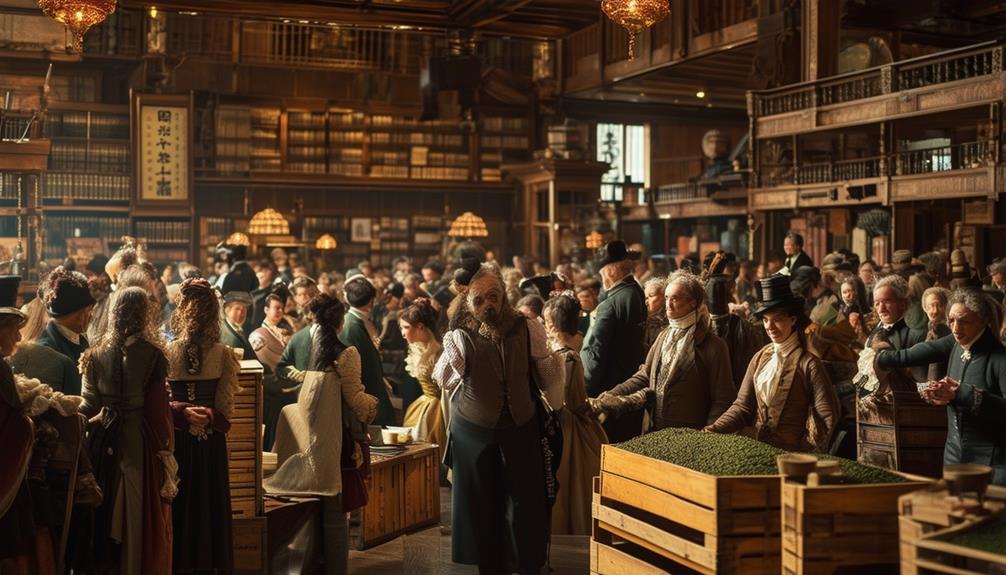 historical tea trade tradition