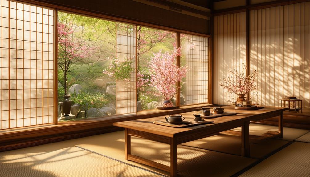 classic tea served indoors