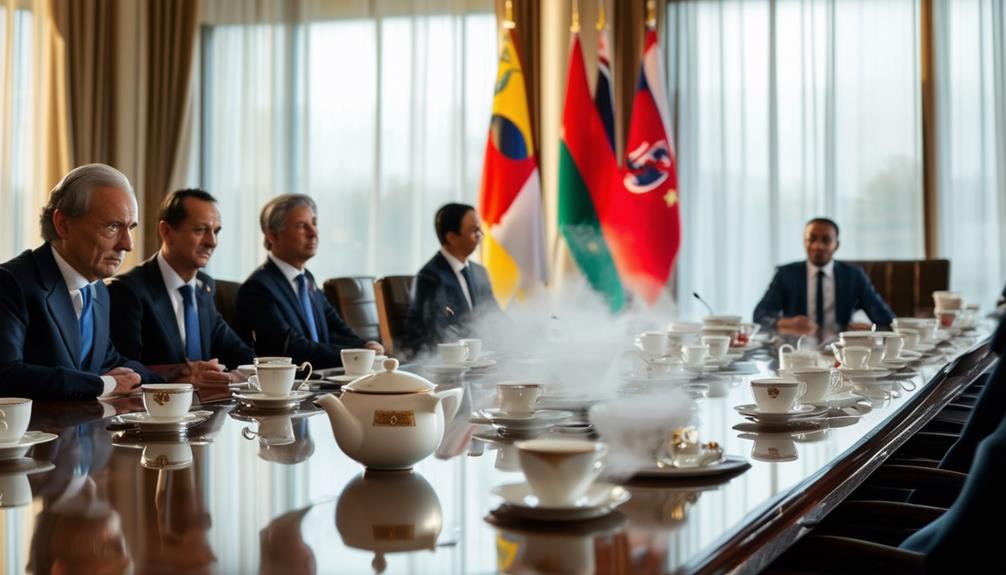 tea s role in diplomacy