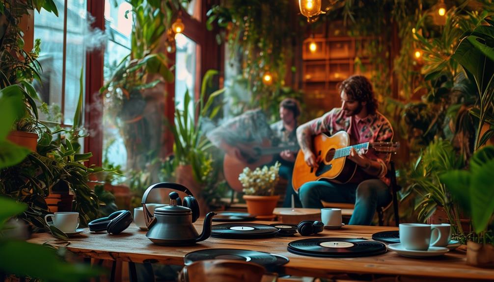 contemporary tea themed music tracks