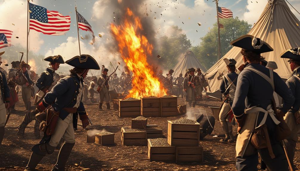 revolutionary war era tea