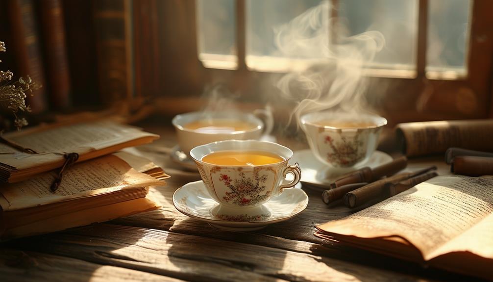 tea s poetic symbolism explored