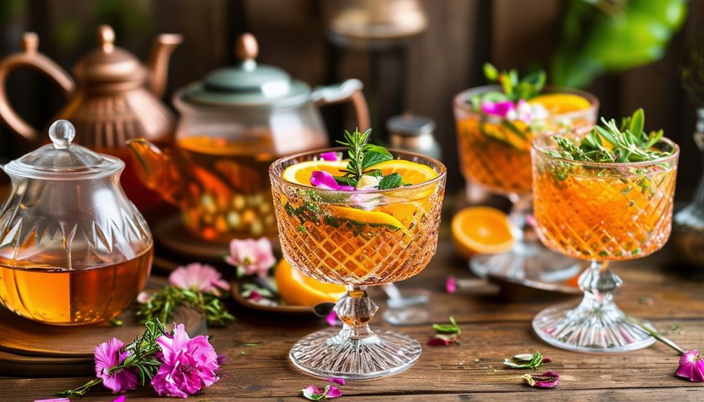 tea infused alcoholic beverages