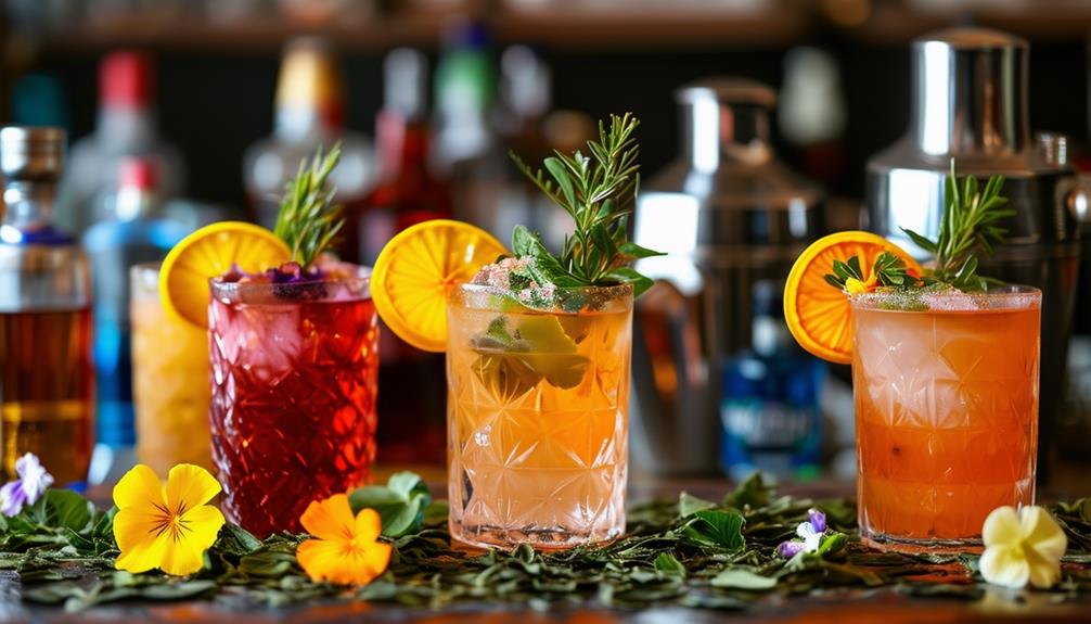 innovative tea cocktail creations