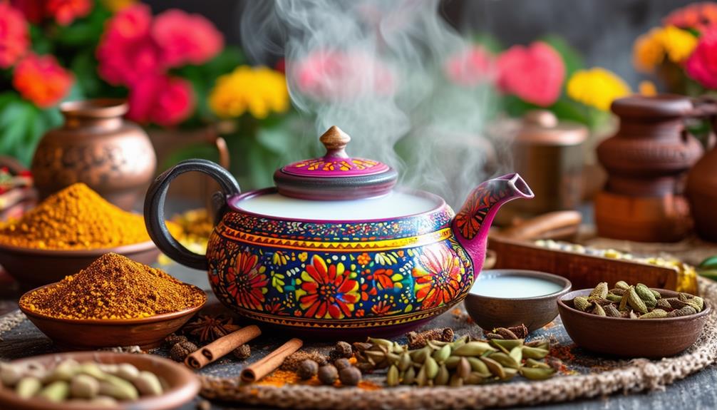 warm and aromatic beverage