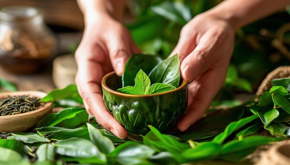 edible cups made from tea