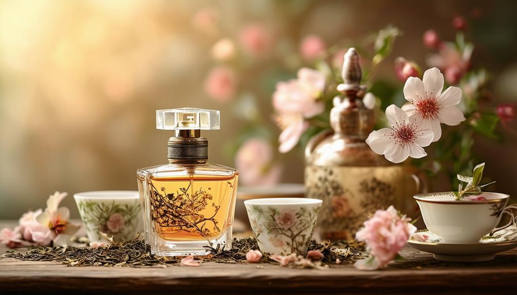 tea inspired scents in perfumes