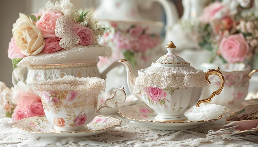 tea inspired fashion through history