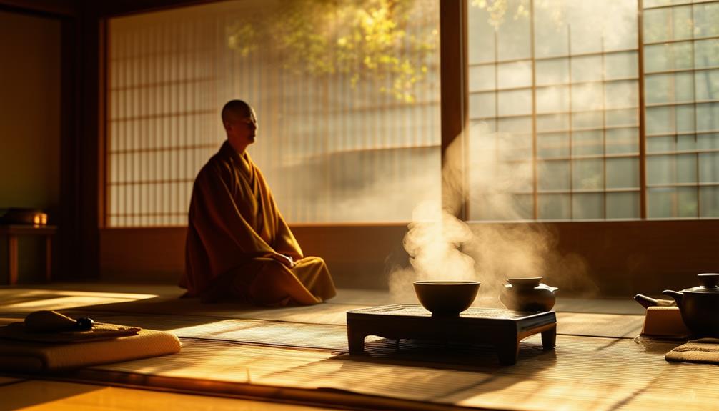 soothing tea brings peace