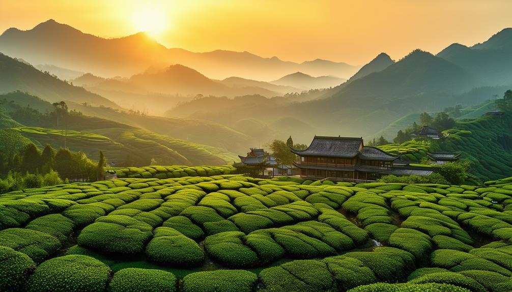 diverse tea plant species