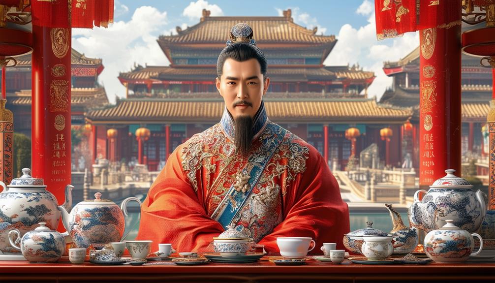 qianlong s tea trade decrees