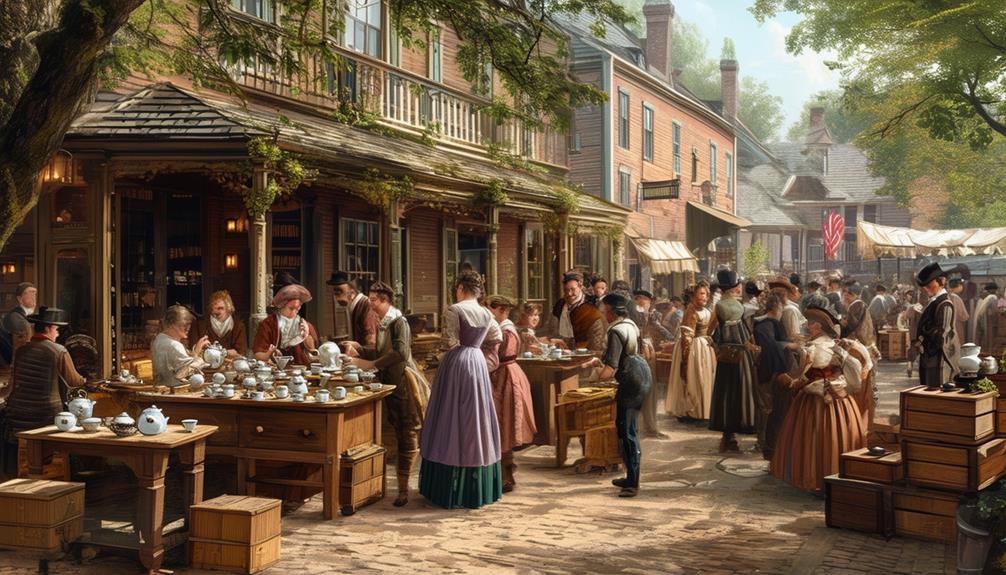 american embrace of tea