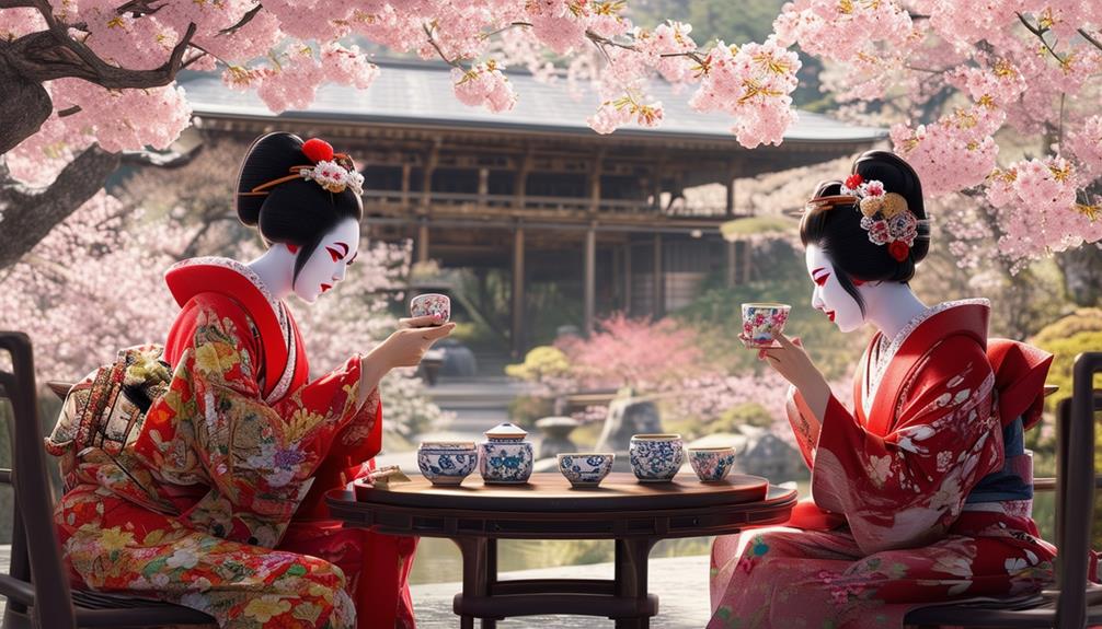 tea ceremony in kabuki