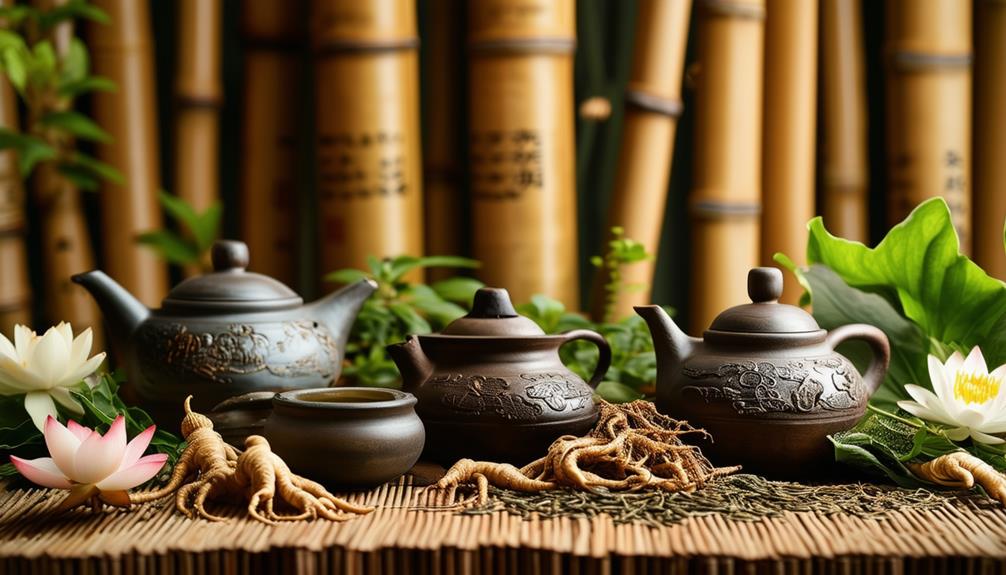varieties of healing teas