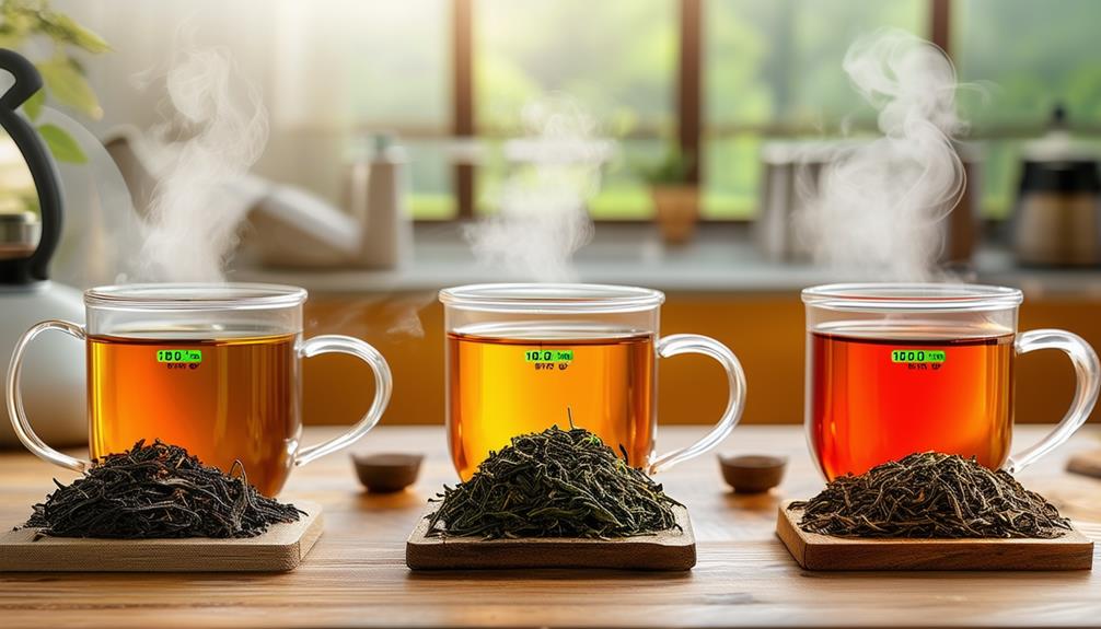 perfect tea brewing times