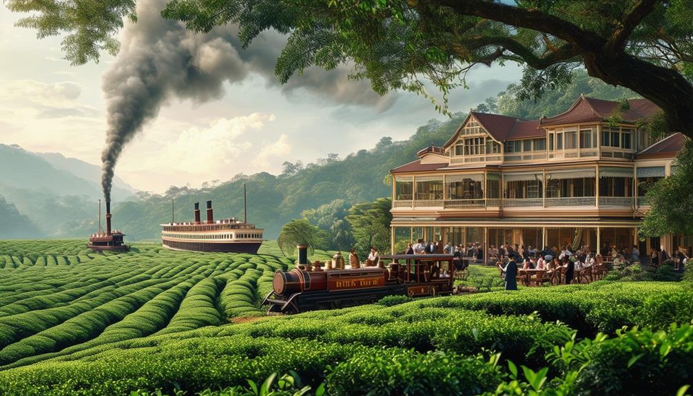 pre war tea economy details