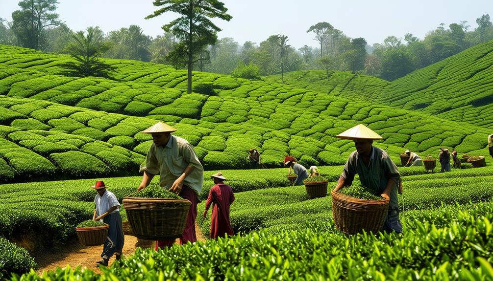 harsh working conditions described