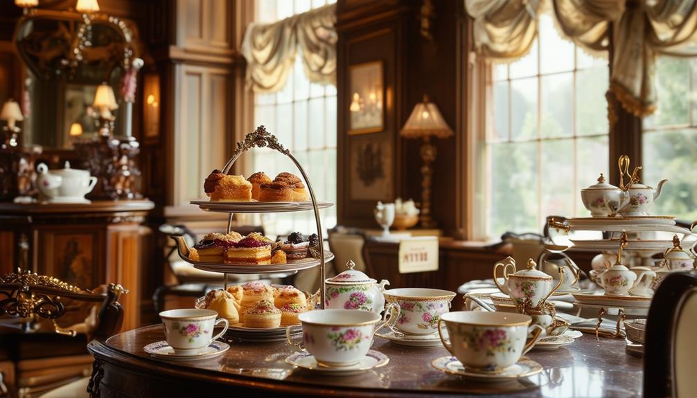 elegant tea party etiquette