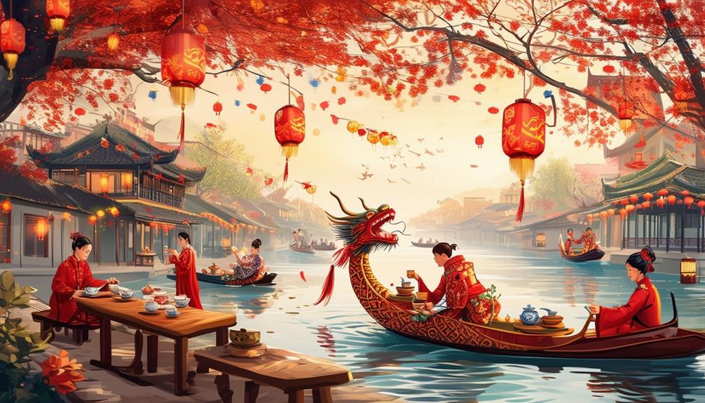 dragon boat racing customs