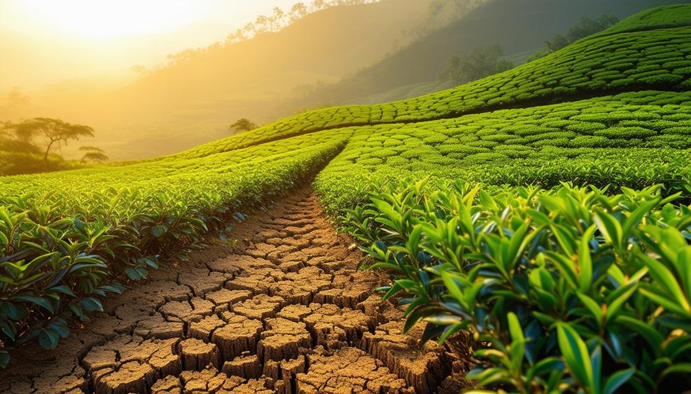 climate change impacts tea