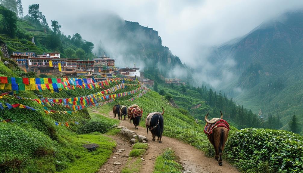 historic trade route network