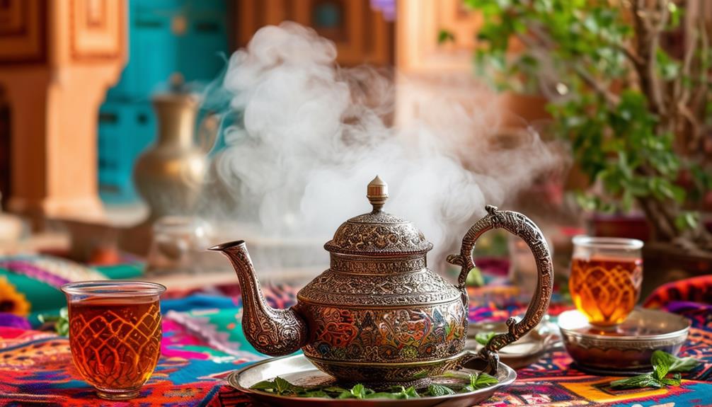 lovely moroccan tea tradition
