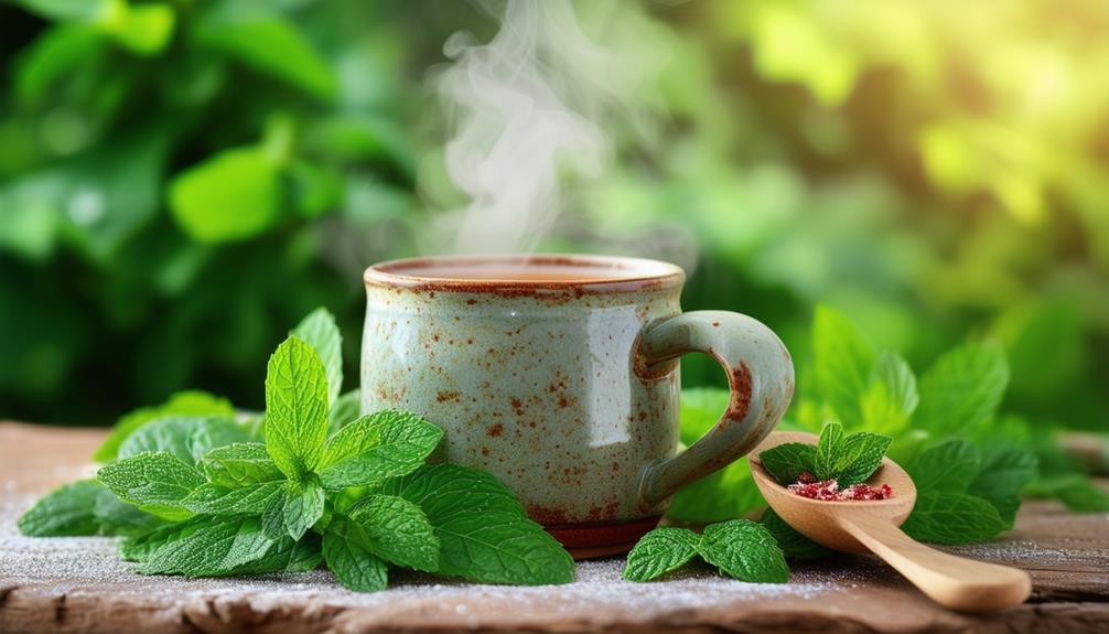 soothing peppermint for digestion