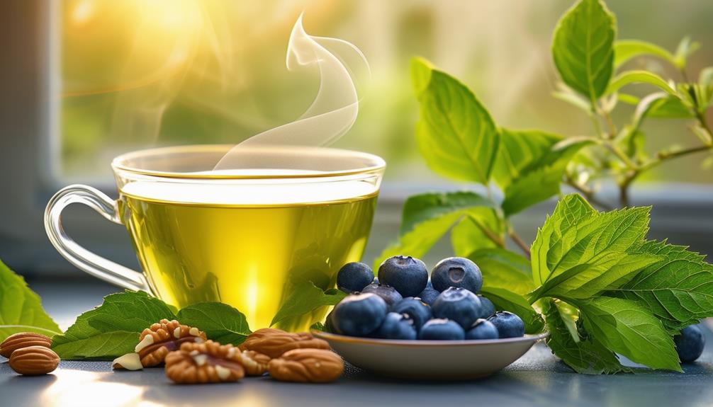 healthy diet and routine