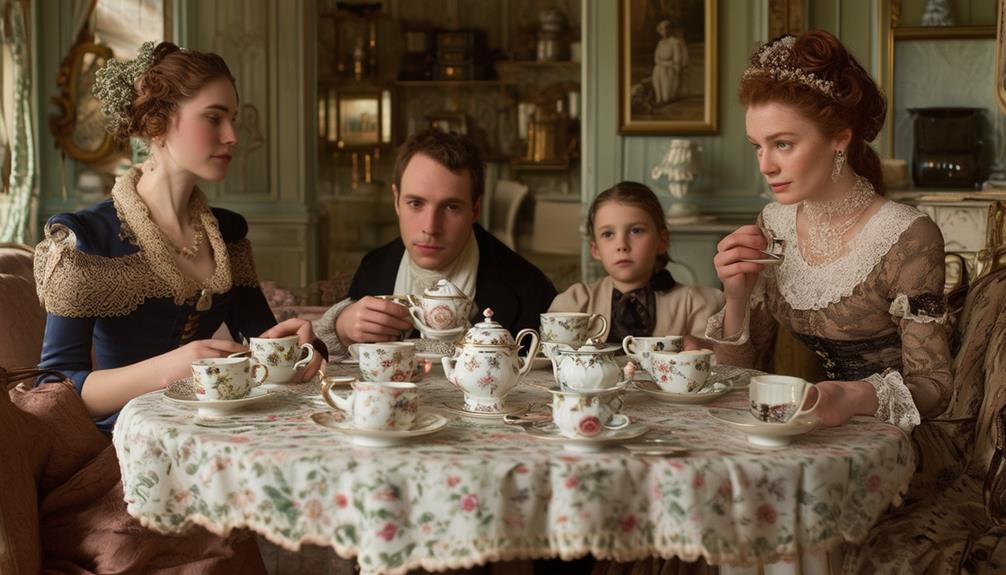 societal hierarchy and tea