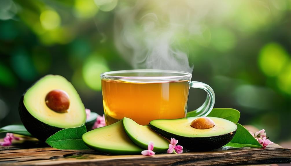 innovative avocado tea concept