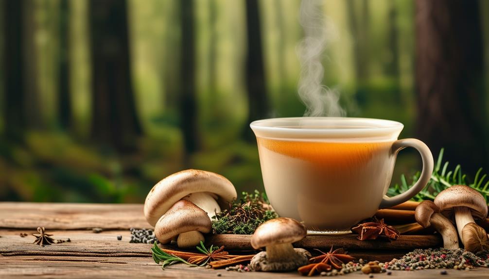 mushroom tea health benefits