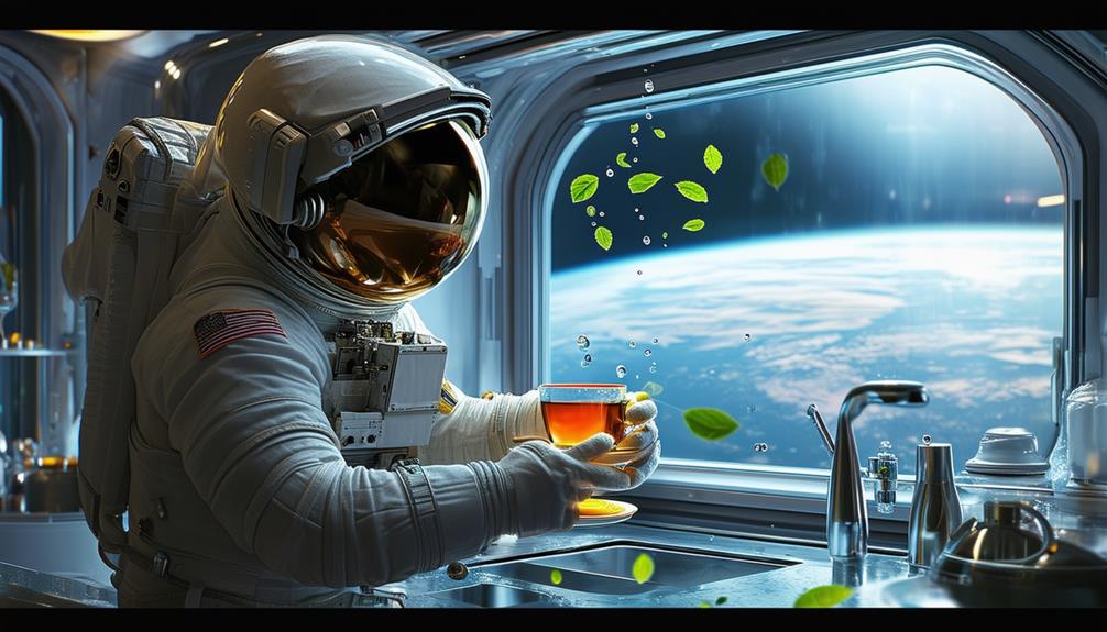 hydration in zero gravity