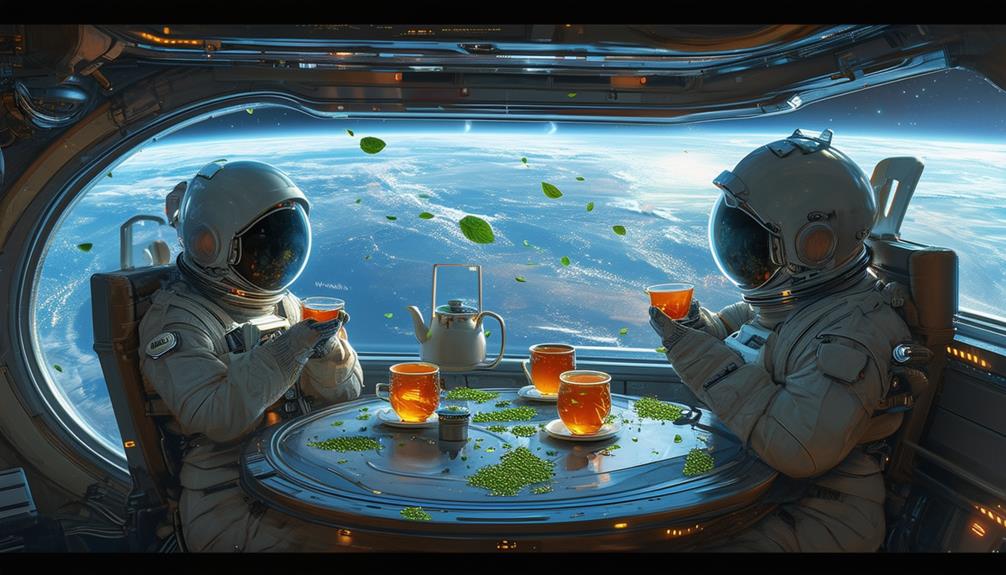 tea in space exploration