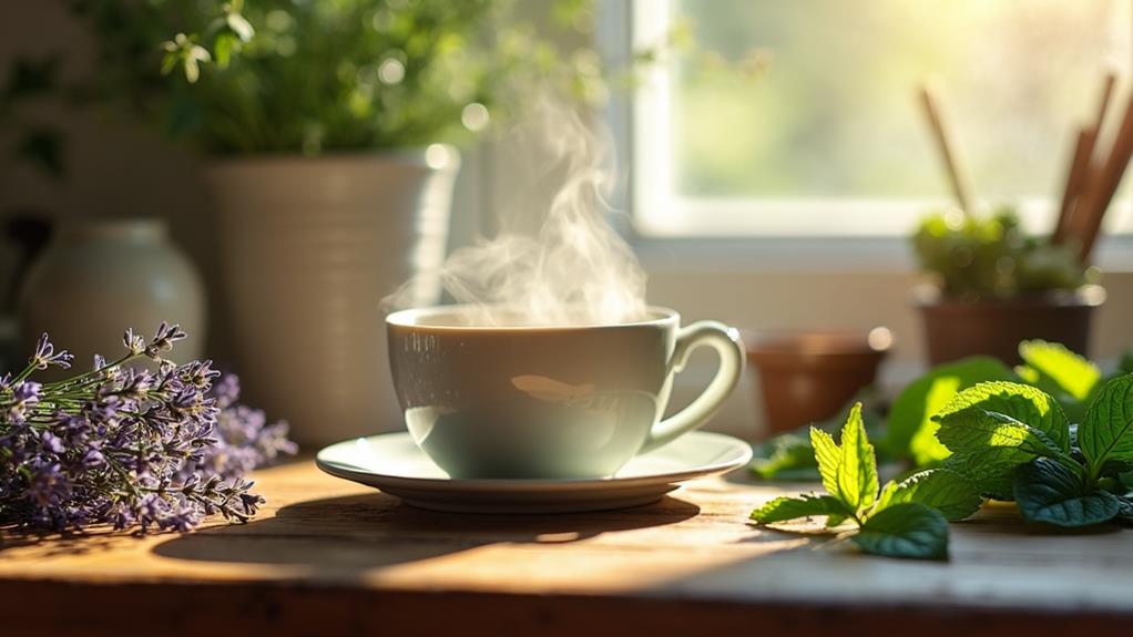 soothing herbal beverage blend