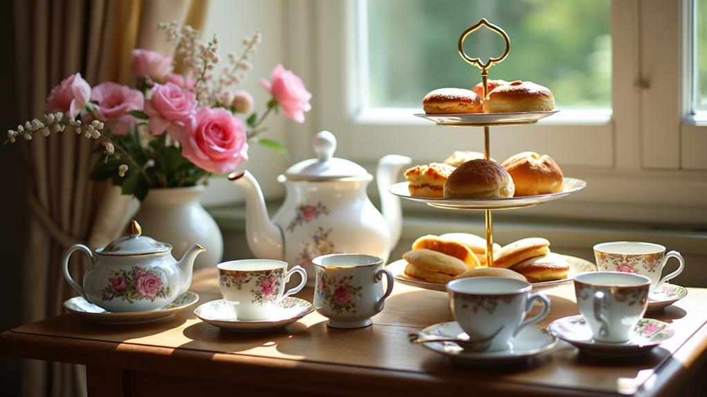 afternoon tea enjoyment