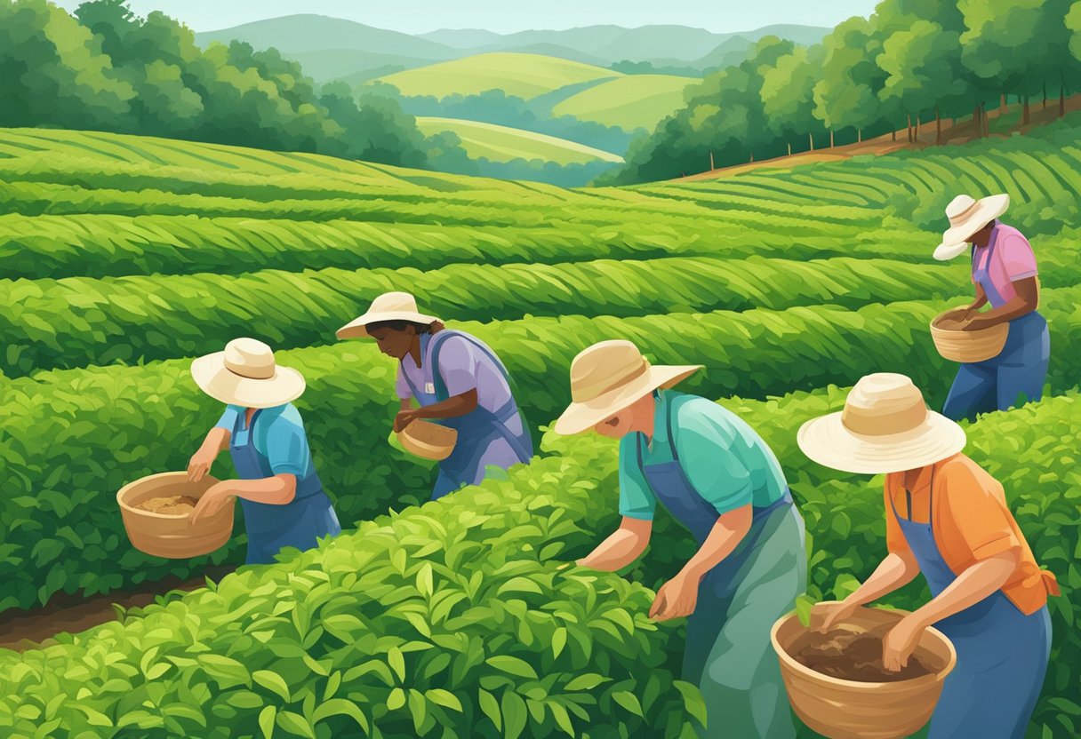 Tea Harvesting and Processing in America