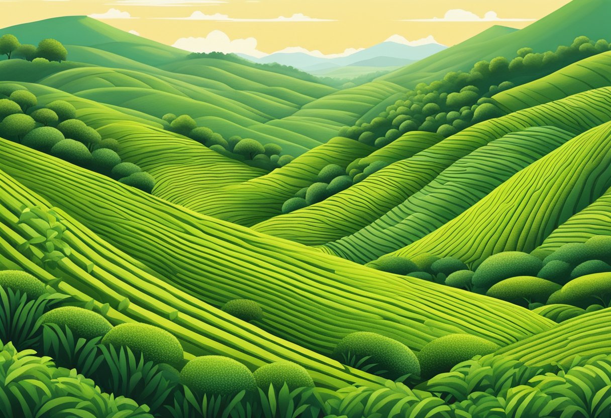 Geographic Distribution of Tea Farms