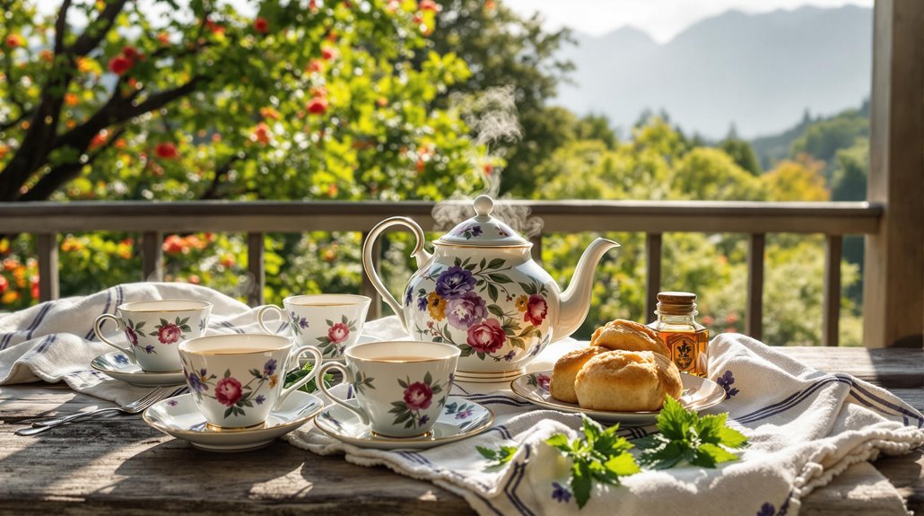 social tea time celebration