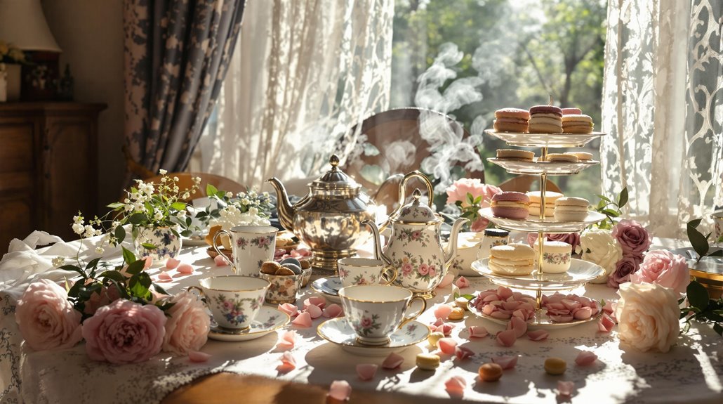 politically charged contemporary tea events