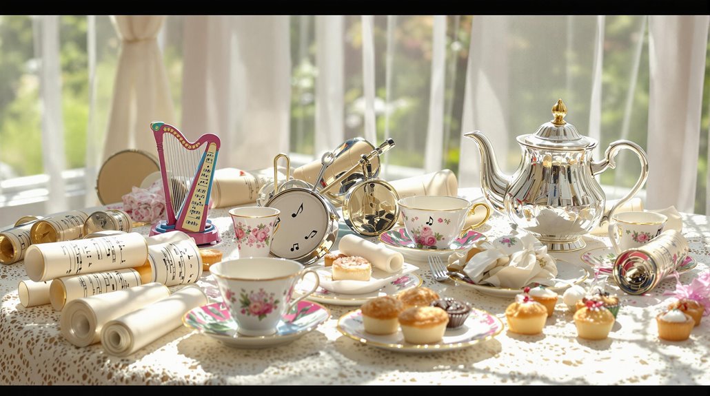 musical tea party celebration
