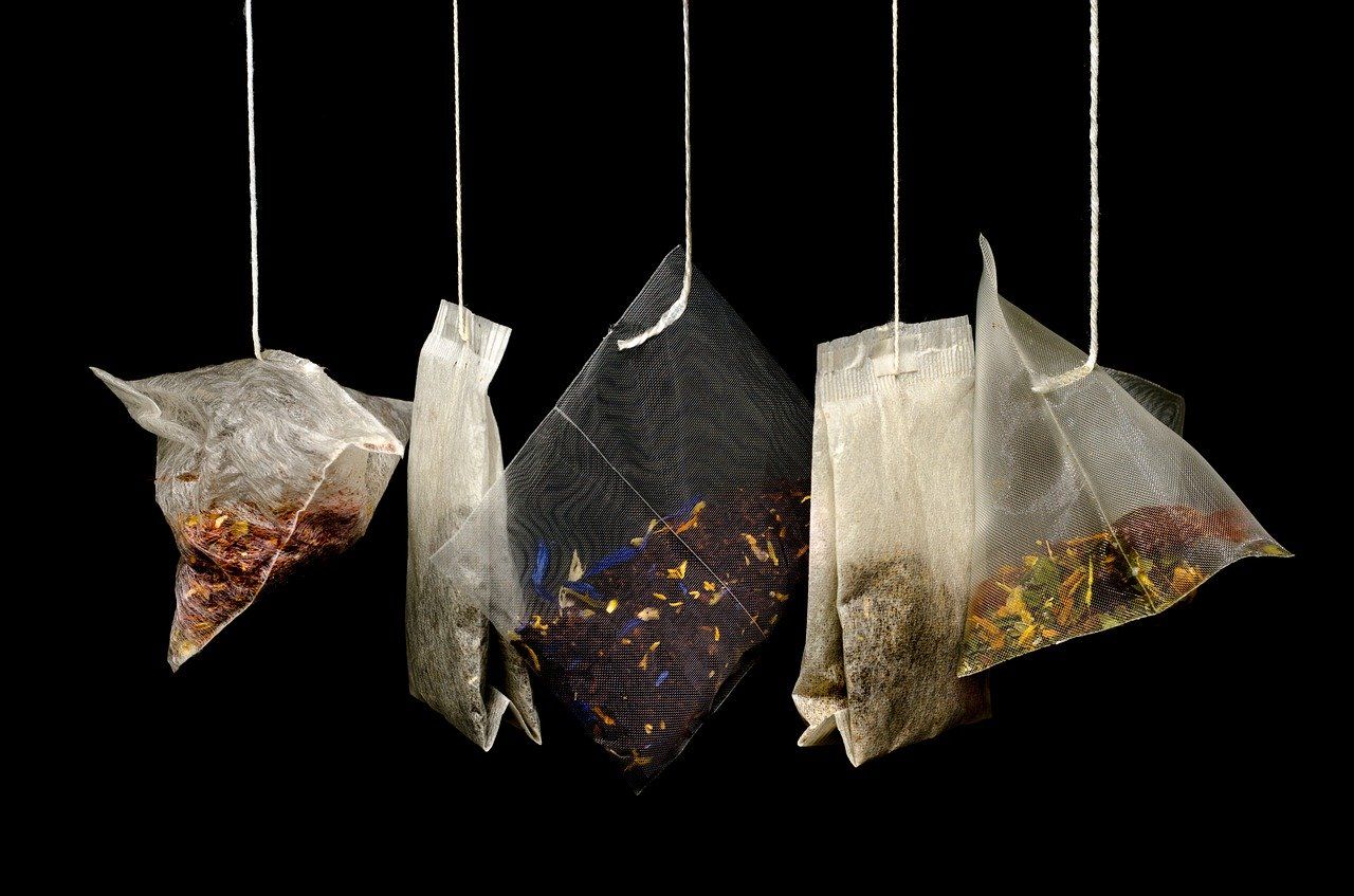 different tea bags