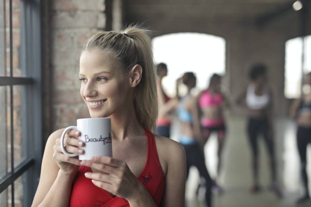 drinking tea after exercise